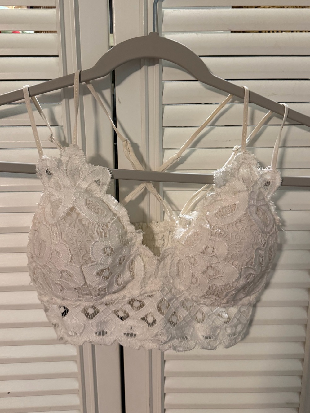 Lace White Bandeau